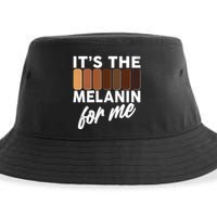 It's The Melanin For Me Skin Tones  Sustainable Bucket Hat
