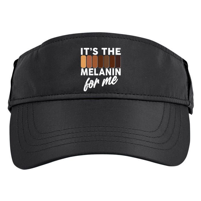 It's The Melanin For Me Skin Tones  Adult Drive Performance Visor