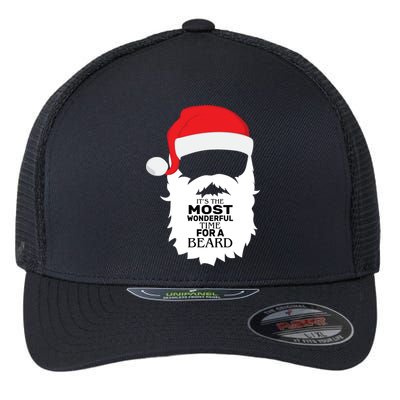 It's the Most Wonderful Time For a Beard Flexfit Unipanel Trucker Cap