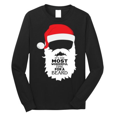 It's the Most Wonderful Time For a Beard Long Sleeve Shirt