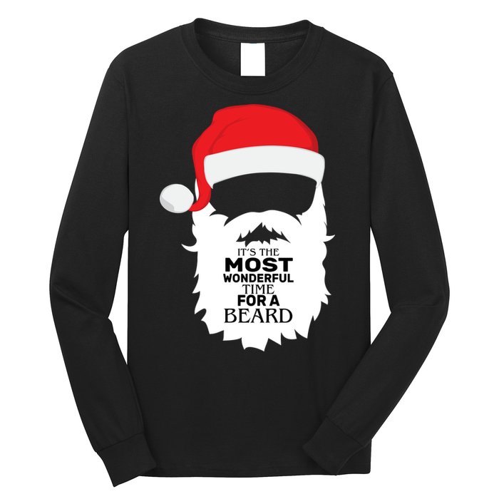 It's the Most Wonderful Time For a Beard Long Sleeve Shirt