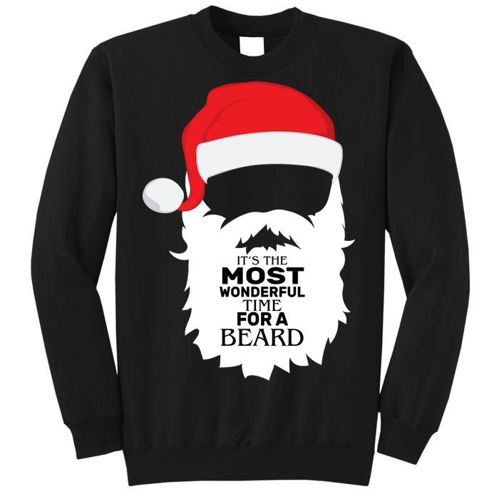 It's the Most Wonderful Time For a Beard Sweatshirt