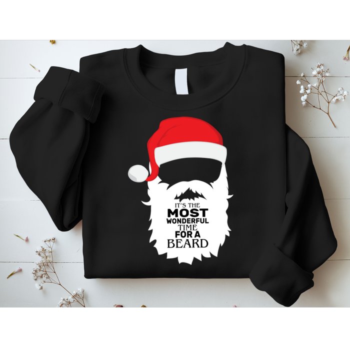 It's the Most Wonderful Time For a Beard Sweatshirt