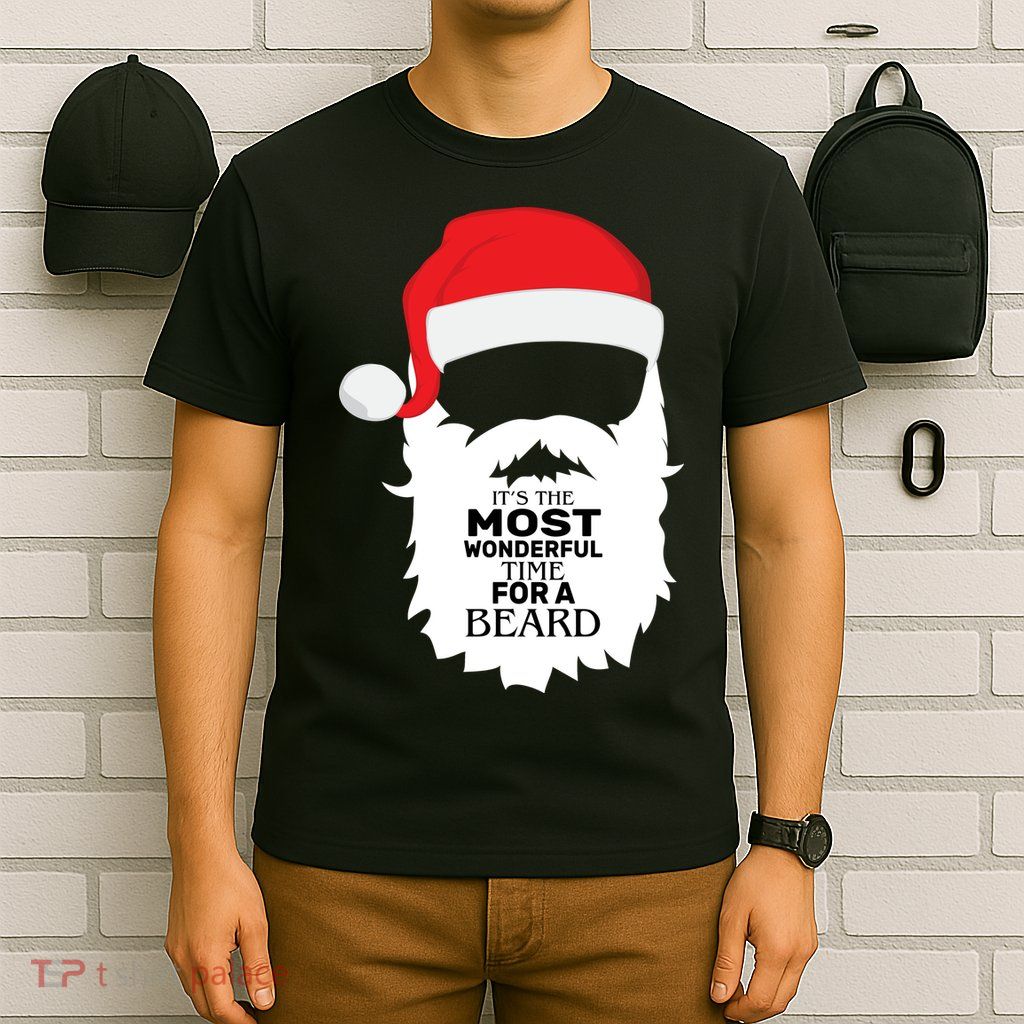 It's the Most Wonderful Time For a Beard T-Shirt