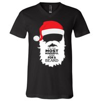 It's the Most Wonderful Time For a Beard V-Neck T-Shirt
