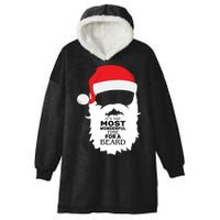 It's the Most Wonderful Time For a Beard Hooded Wearable Blanket