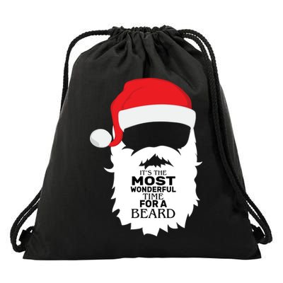 It's the Most Wonderful Time For a Beard Drawstring Bag