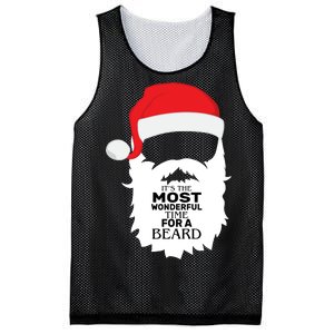 It's the Most Wonderful Time For a Beard Mesh Reversible Basketball Jersey Tank