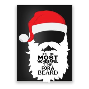 It's the Most Wonderful Time For a Beard Poster