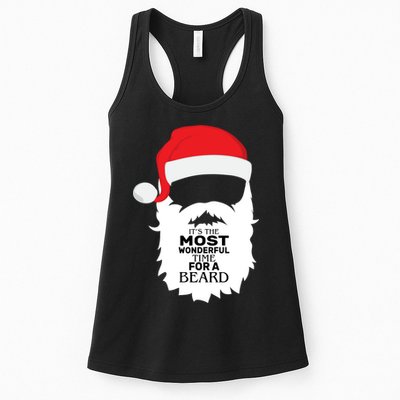 It's the Most Wonderful Time For a Beard Womens Tank Top