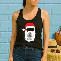 It's the Most Wonderful Time For a Beard Womens Tank Top