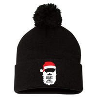 It's the Most Wonderful Time For a Beard Pom Pom 12in Knit Beanie
