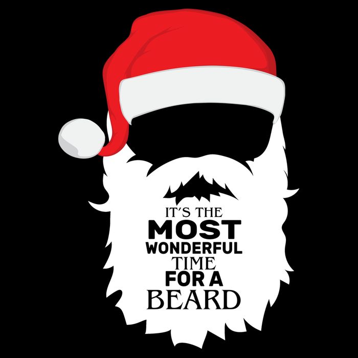 It's the Most Wonderful Time For a Beard Baby Bodysuit