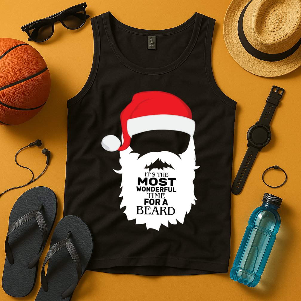 It's the Most Wonderful Time For a Beard Tank Top