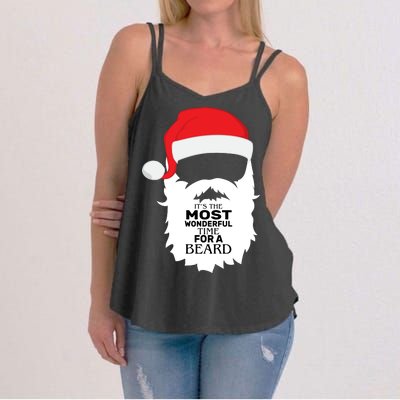 It's the Most Wonderful Time For a Beard Women's Strappy Tank