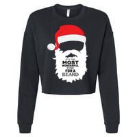 It's the Most Wonderful Time For a Beard Cropped Pullover Crew