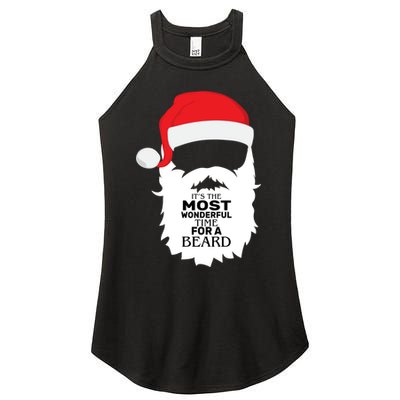 It's the Most Wonderful Time For a Beard Women's Perfect Tri Rocker Tank