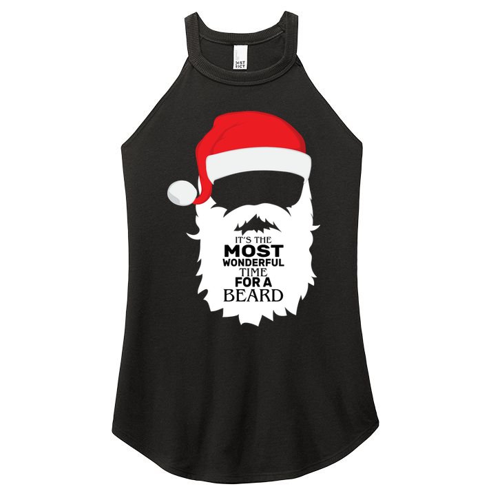 It's the Most Wonderful Time For a Beard Women's Perfect Tri Rocker Tank