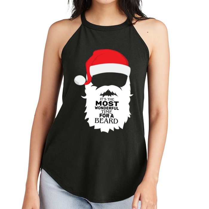 It's the Most Wonderful Time For a Beard Women's Perfect Tri Rocker Tank
