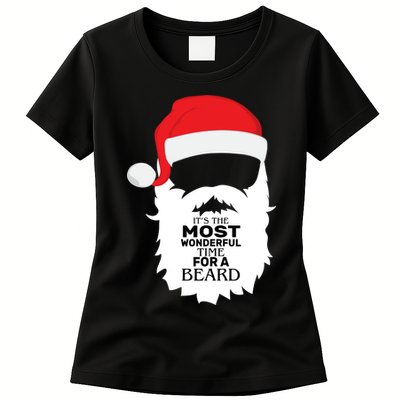 It's the Most Wonderful Time For a Beard Womens T-Shirt