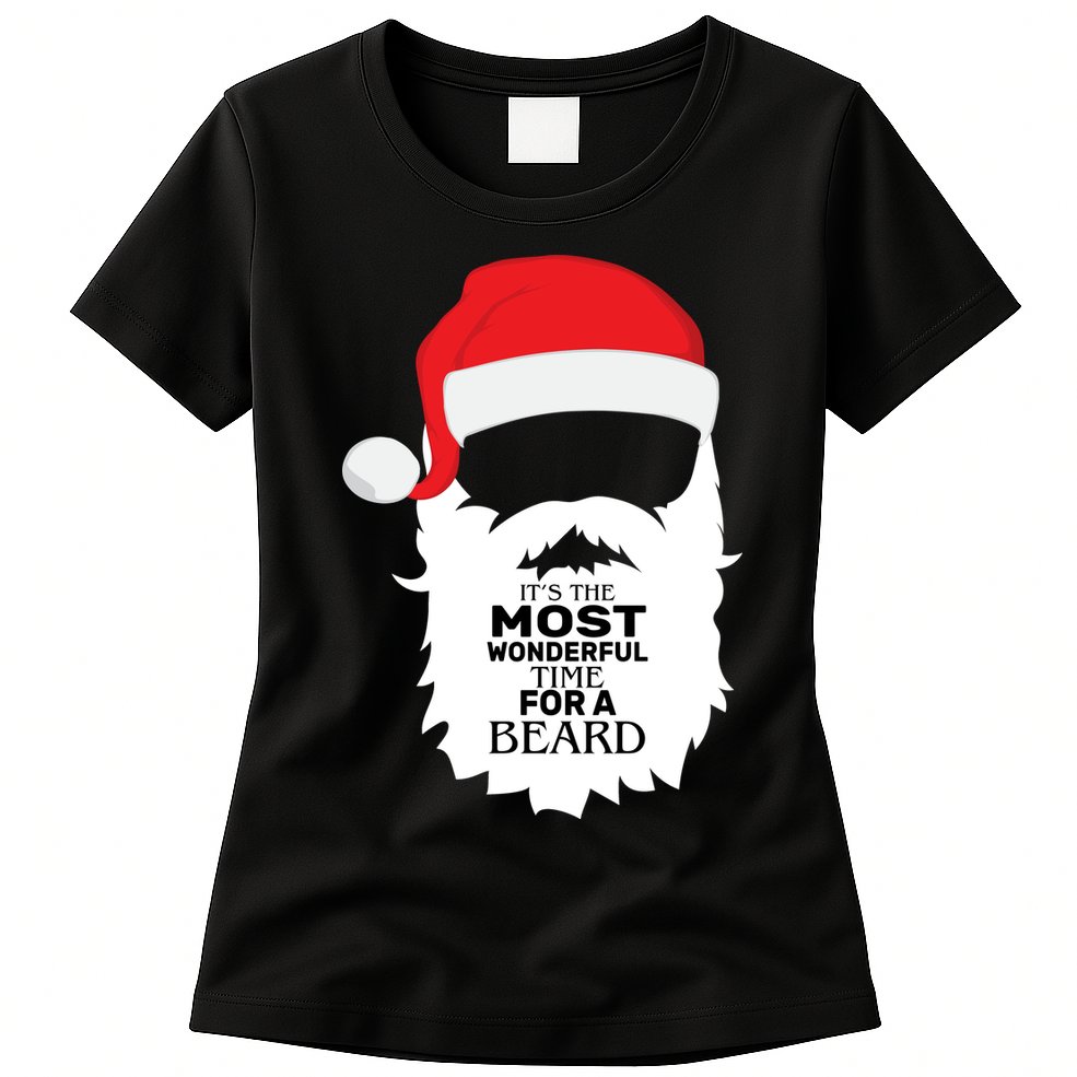It's the Most Wonderful Time For a Beard Womens T-Shirt