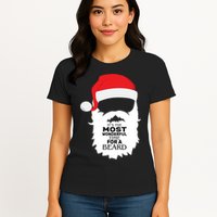 It's the Most Wonderful Time For a Beard Womens T-Shirt
