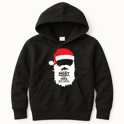 It's the Most Wonderful Time For a Beard Kids Hoodie