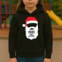 It's the Most Wonderful Time For a Beard Kids Hoodie