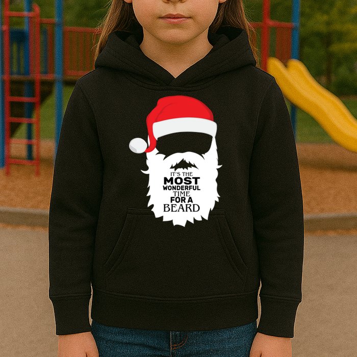 It's the Most Wonderful Time For a Beard Kids Hoodie