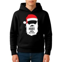 It's the Most Wonderful Time For a Beard Kids Hoodie