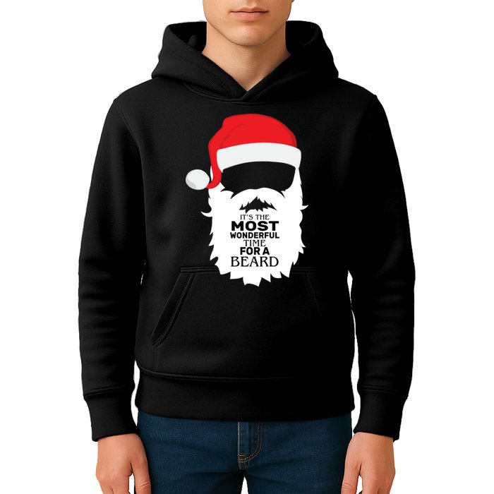 It's the Most Wonderful Time For a Beard Kids Hoodie