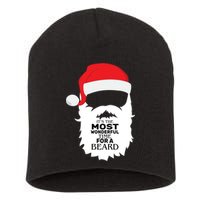 It's the Most Wonderful Time For a Beard Short Acrylic Beanie