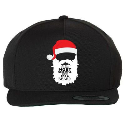 It's the Most Wonderful Time For a Beard Wool Snapback Cap