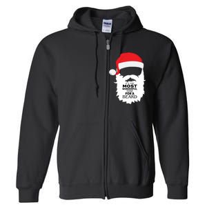 It's the Most Wonderful Time For a Beard Full Zip Hoodie