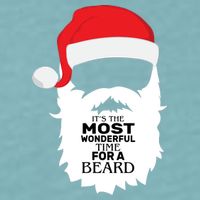 It's the Most Wonderful Time For a Beard Sueded Cloud Jersey T-Shirt