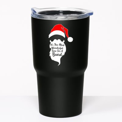 It's The Most Wonderful Time for a Beard Funny Christmas Tumbler