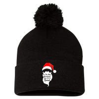 It's The Most Wonderful Time for a Beard Funny Christmas Pom Pom 12in Knit Beanie