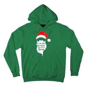 It's The Most Wonderful Time for a Beard Funny Christmas Hoodie