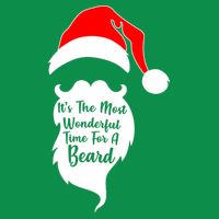 It's The Most Wonderful Time for a Beard Funny Christmas Button