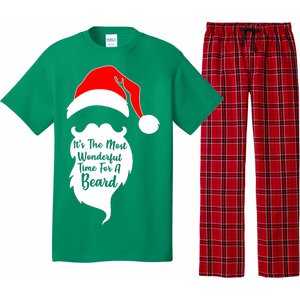 It's The Most Wonderful Time for a Beard Funny Christmas Pajama Set