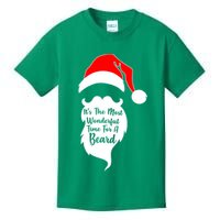 It's The Most Wonderful Time for a Beard Funny Christmas Kids T-Shirt