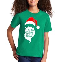It's The Most Wonderful Time for a Beard Funny Christmas Kids T-Shirt