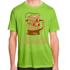 It's The Most Wonderful Time For A Beer Adult ChromaSoft Performance T-Shirt