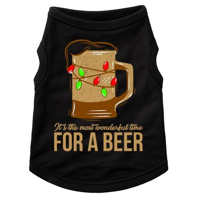 It's The Most Wonderful Time For A Beer Doggie Tank