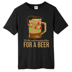 It's The Most Wonderful Time For A Beer Tall Fusion ChromaSoft Performance T-Shirt