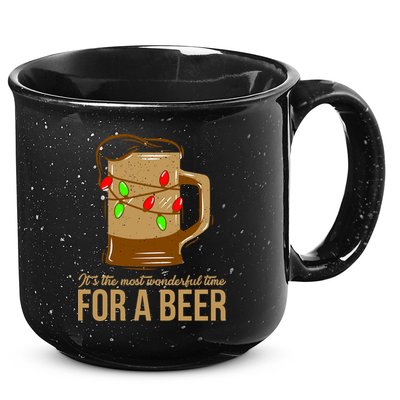 It's The Most Wonderful Time For A Beer 15oz Campfire Ceramic Mug
