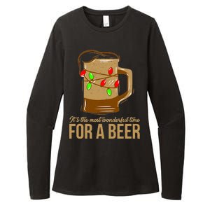 It's The Most Wonderful Time For A Beer Womens CVC Long Sleeve Shirt