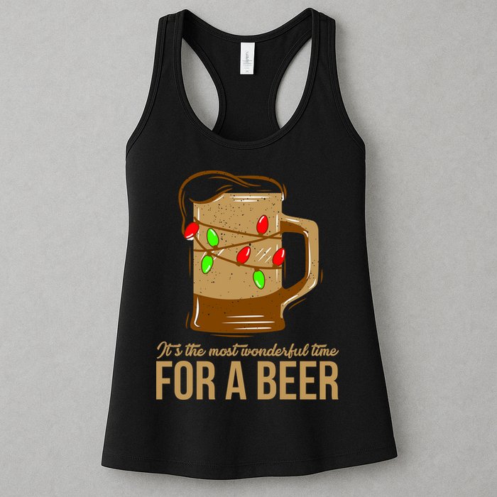 It's The Most Wonderful Time For A Beer Womens Tank Top