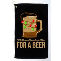 It's The Most Wonderful Time For A Beer Golf Towel
