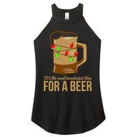 It's The Most Wonderful Time For A Beer Women's Perfect Tri Rocker Tank